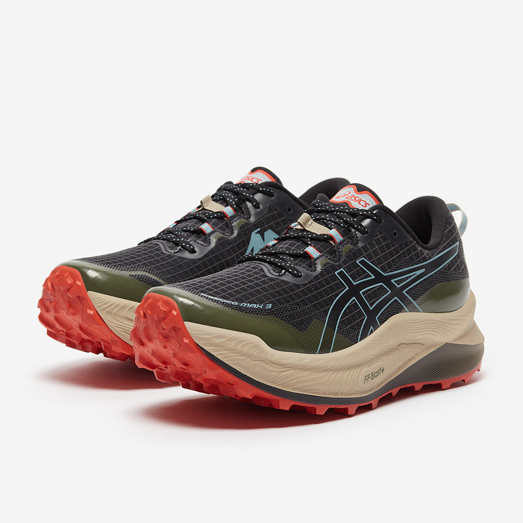 Asics Trabuco Max 3 - Black/Smoke Blue - Mens Shoes