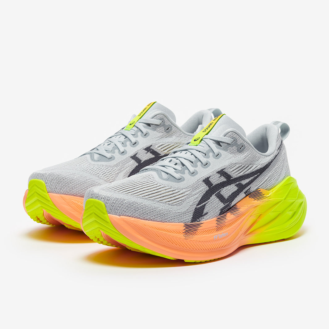 Asics Superblast 2 Paris - Cool Grey/Safety Yellow - Mens Shoes