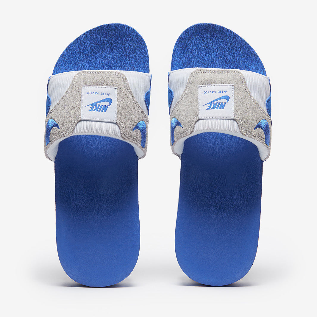 Nike Sportswear Air Max 1 Slide - White/Royal Blue/Black/Light