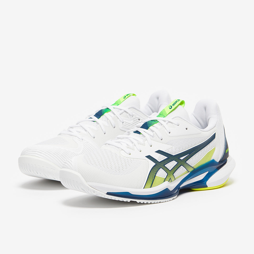 Asics Solution Speed FF3 - White/Mako Blue - Mens Shoes