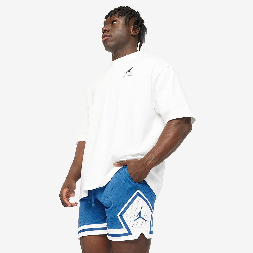 Jordan Sport Dri-FIT Diamond Shorts - Industrial Blue/White