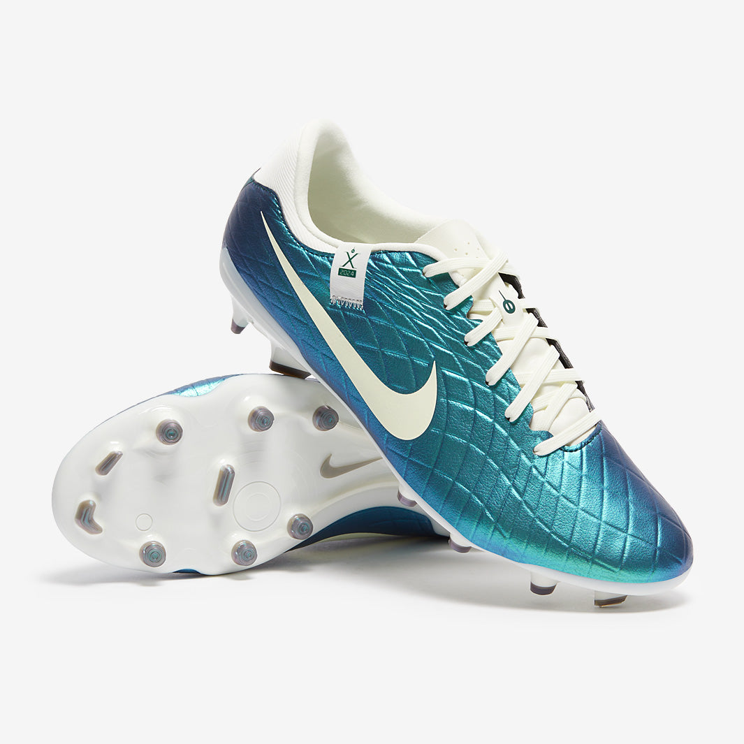 Nike Tiempo アクアブルー シューズ Nike Tiempo サッカーシューズ アクアブルー/パープル - メルカリ