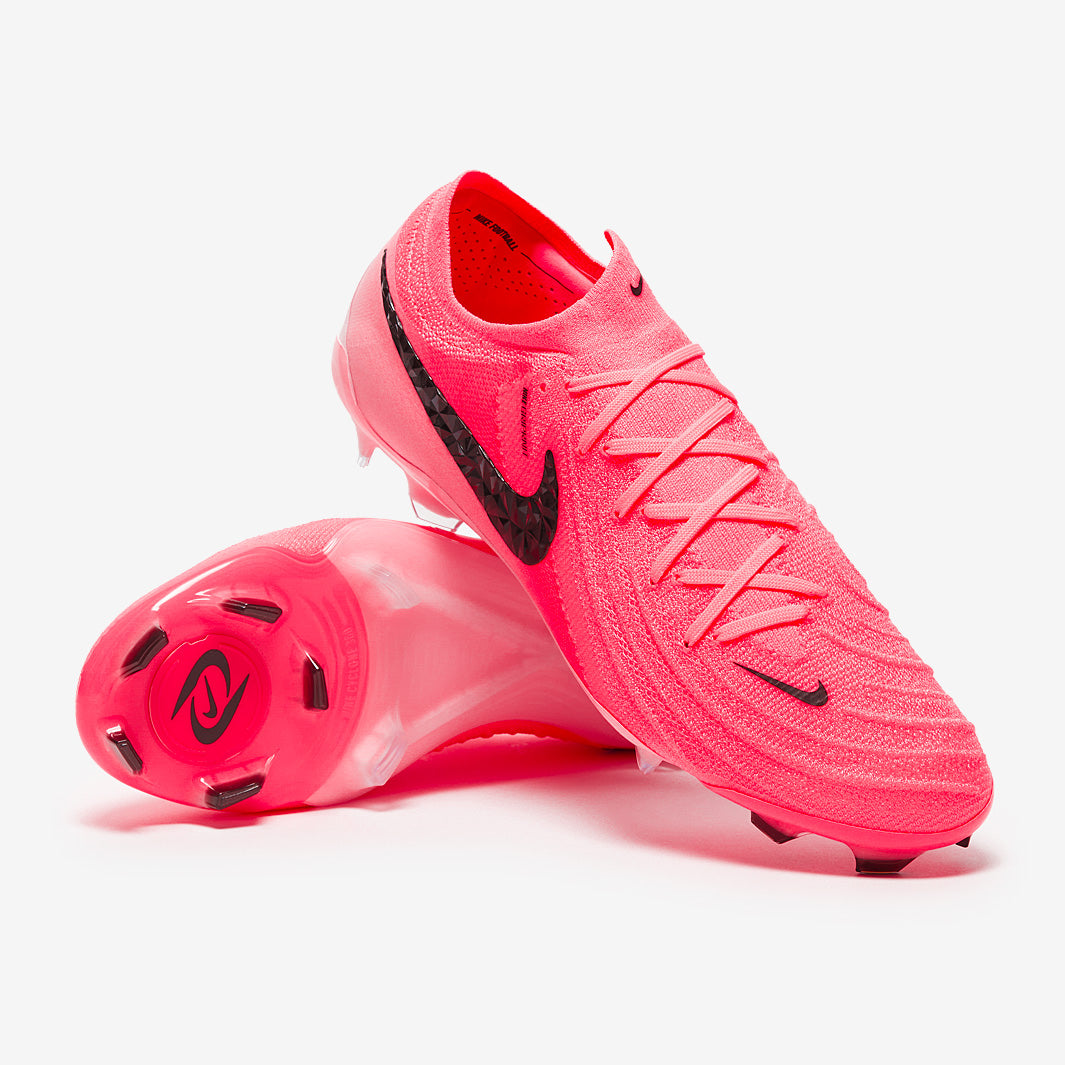 シューズ NIKE PHANTOM GX II ELITE 10.5 Nike Phantom GX II Elite Firm Ground - Sunset Pulse/Black - Adult