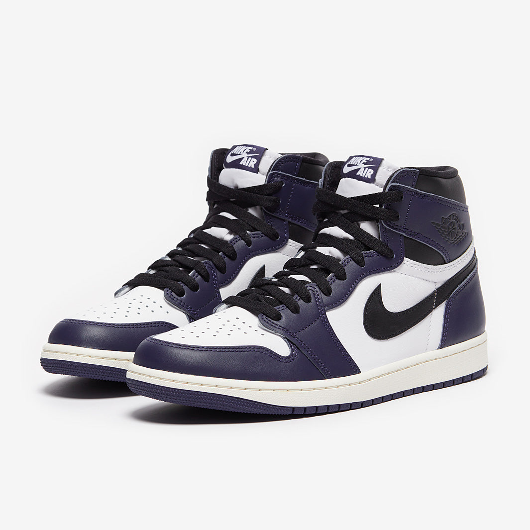 Air Jordan 1 Retro High OG - Midnight Navy/Black/White/Sail