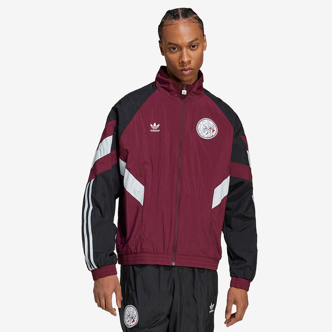 AJAX　アヤックス　 Originals OGジャージ　4XL adidas Originals Ajax Track Top - Maroon - Mens Replica