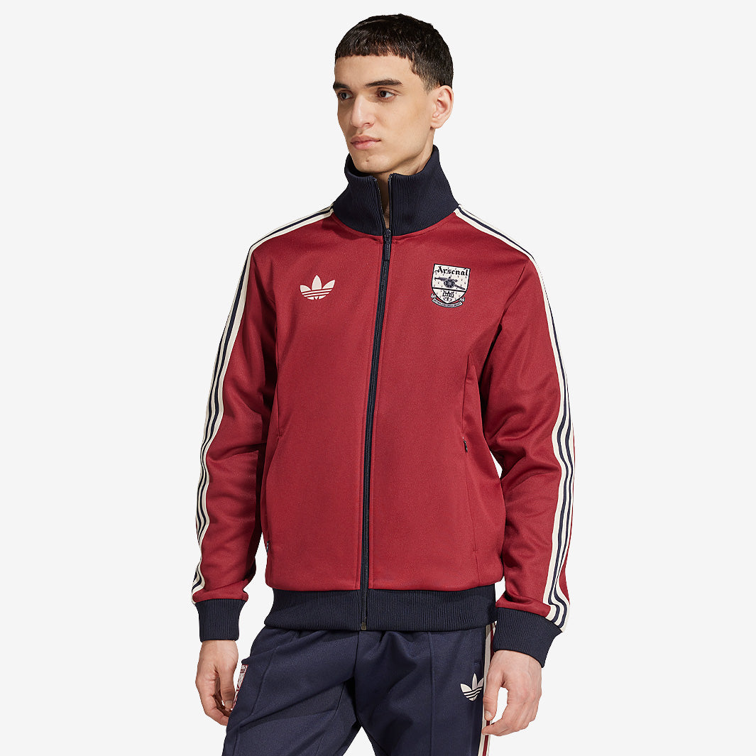 adidas Originals Arsenal x Beckenbauer Track Top - Noble Maroon