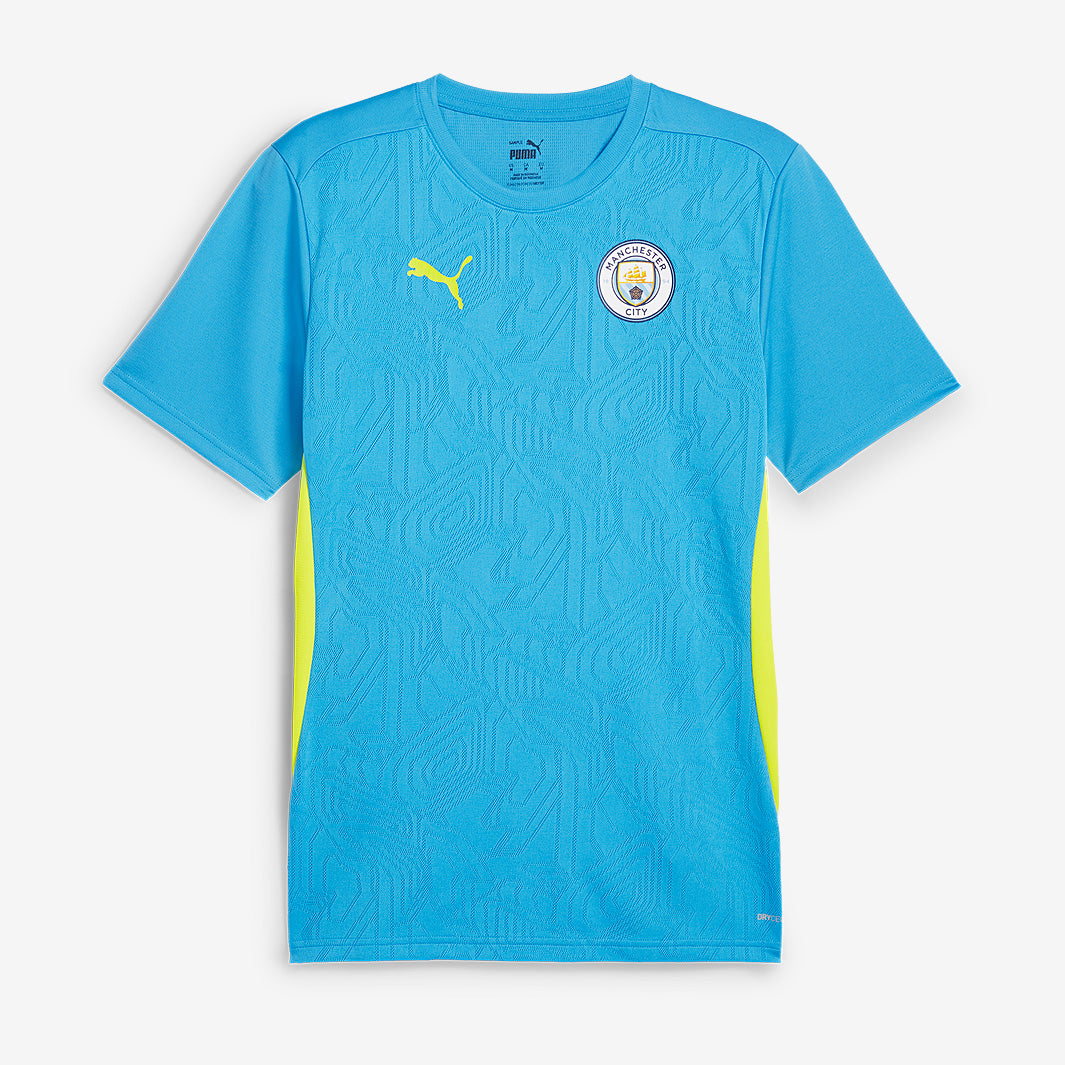 Puma Manchester City 24/25 Training Shirt - Magic Blue/Yellow Glow