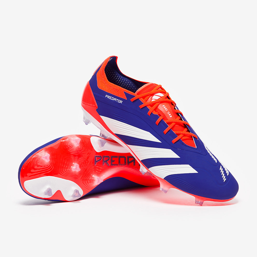 Predator Adidas サッカーシューズ ProKitUK.com | UK ProKit | FG Elite Predator Adidas オフホワイト/レッド/ブルー シューズ