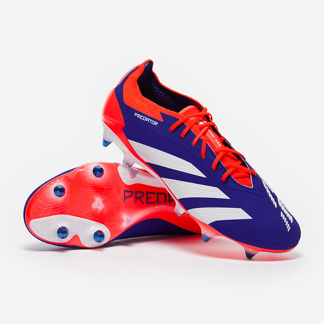 adidas Predator Elite Soft Ground - Lucid Blue/Ftwr White/Solar