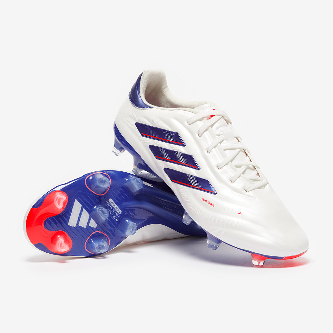 adidas Copa Touch サッカーシューズ adidas Copa Pure 2 Elite Leather Firm Ground - Ftwr White/Lucid