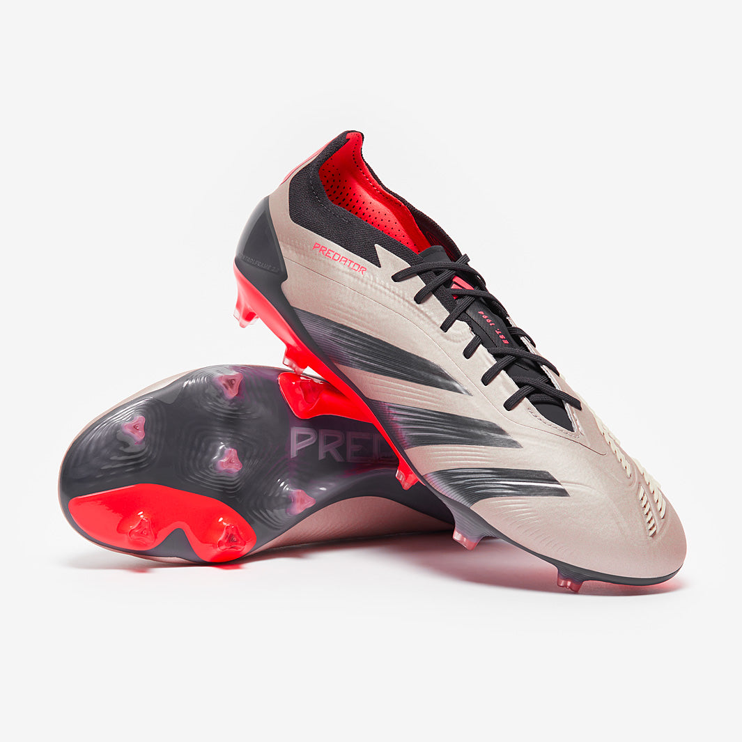 adidas Predator Elite Firm Ground - PlatIndoor Met/Aurora Black