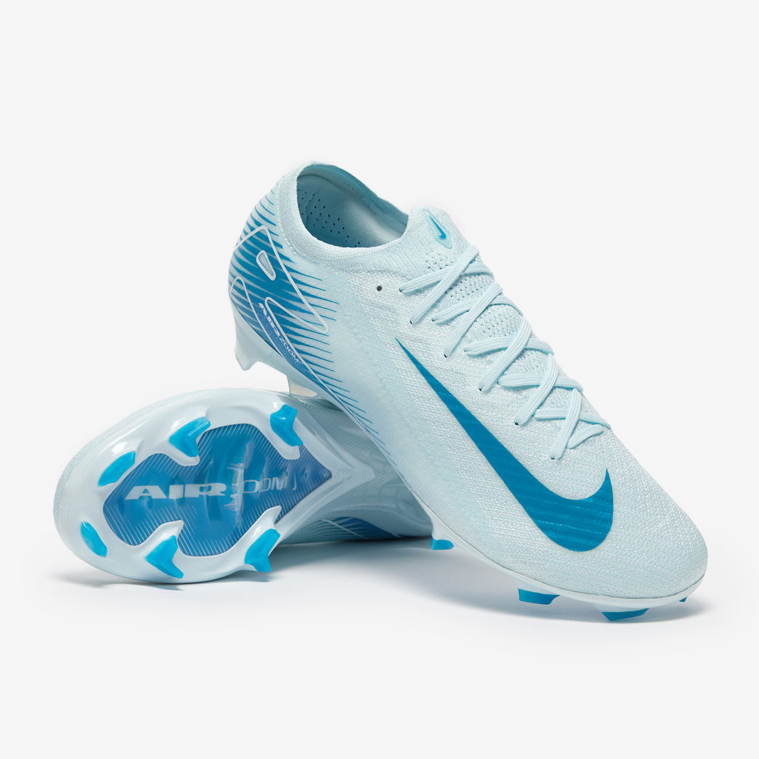 その他 emDASH MOVE MERCURIAL BLUE Nike Air Zoom Mercurial Vapor XVI Elite Firm Ground - Glacier Blue