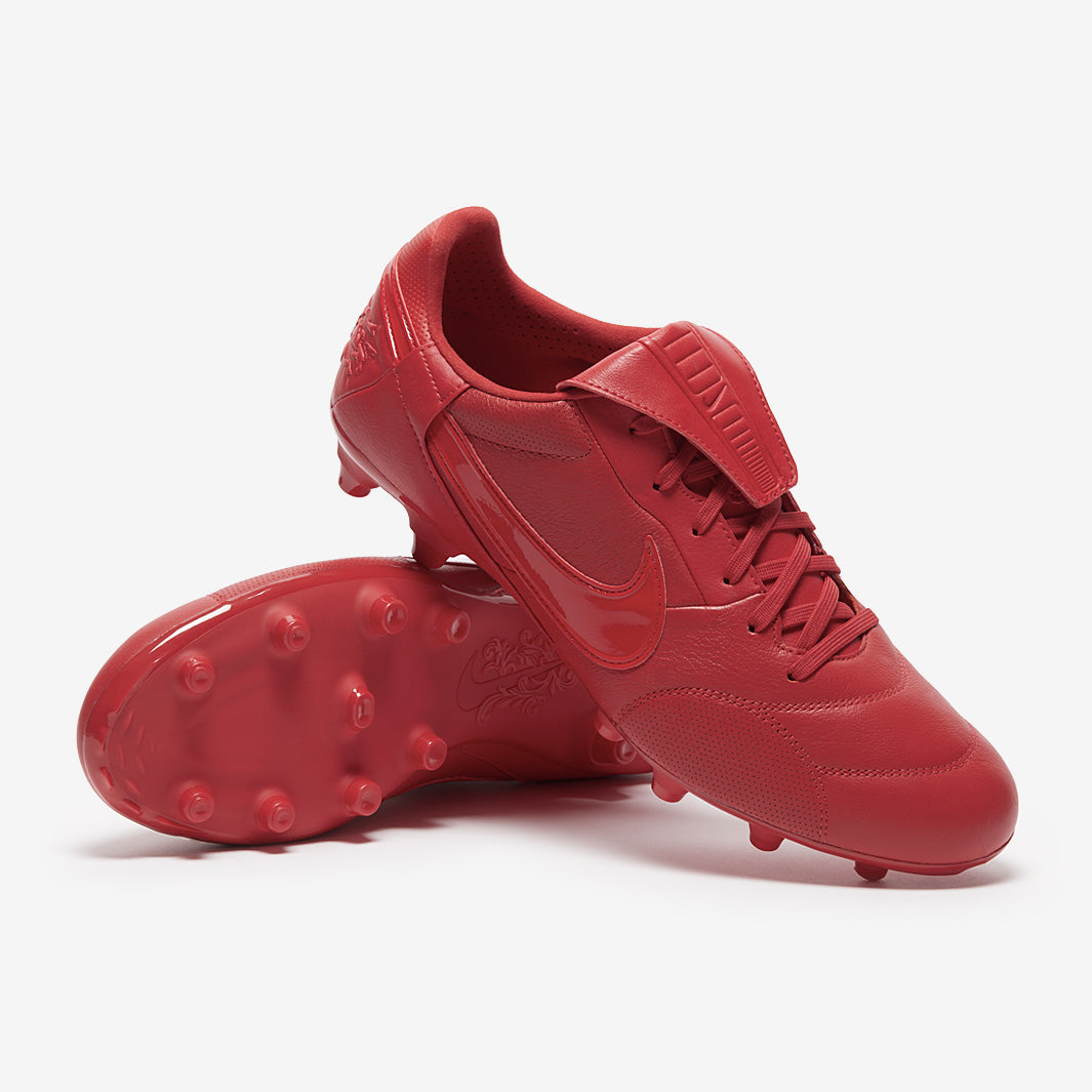 Nike The Premier III Firm Ground - Fire Red/White - Adult Boots