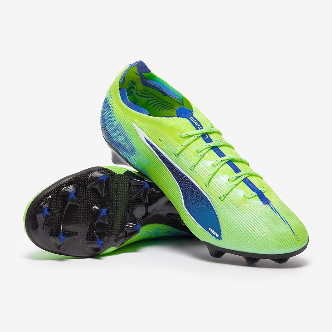 Puma Ultra 5 Carbon Firm Ground - Fizzy Apple/Puma White