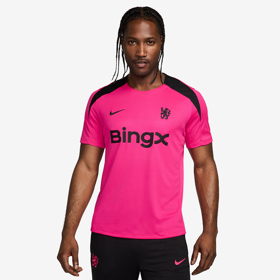Nike Chelsea 24/25 Dri-FIT Strike SS Third Top - Pink Prime/Pink