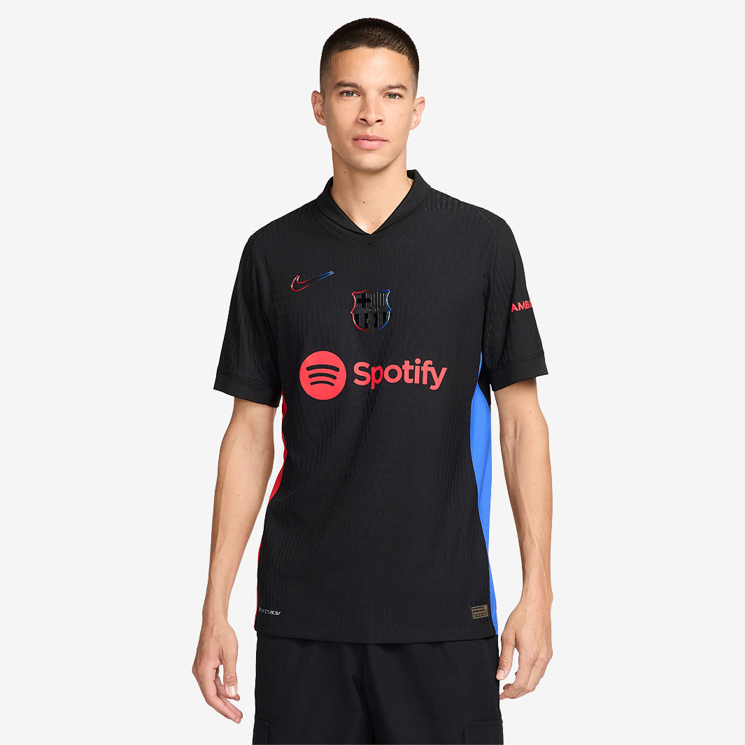 Nike FC Barcelona 24/25 Dri-FIT ADV SS Match Away Shirt - Black