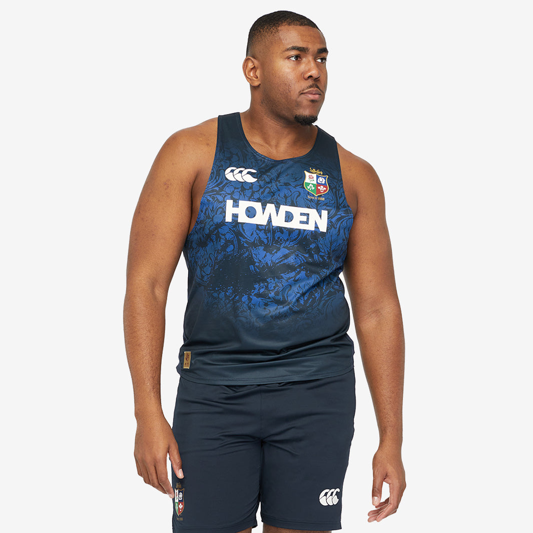 Canterbury British & Irish Lions 2025 Poly Singlet - Dark Sapphire