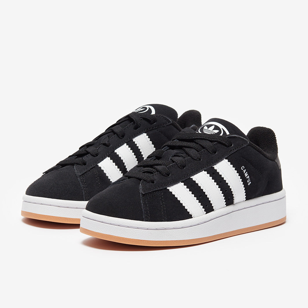 adidas Originals Younger Kids Campus 00's (PS) - Core Black/Ftw White/Gum -  Trainers - Boys Shoes