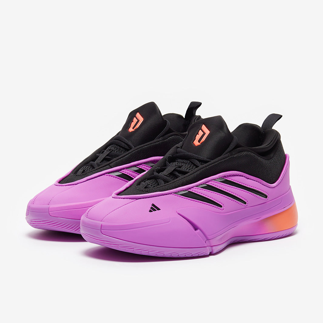 adidas Dame 9 - Purple Burst/Core Black/Solar Red - Mens Shoes