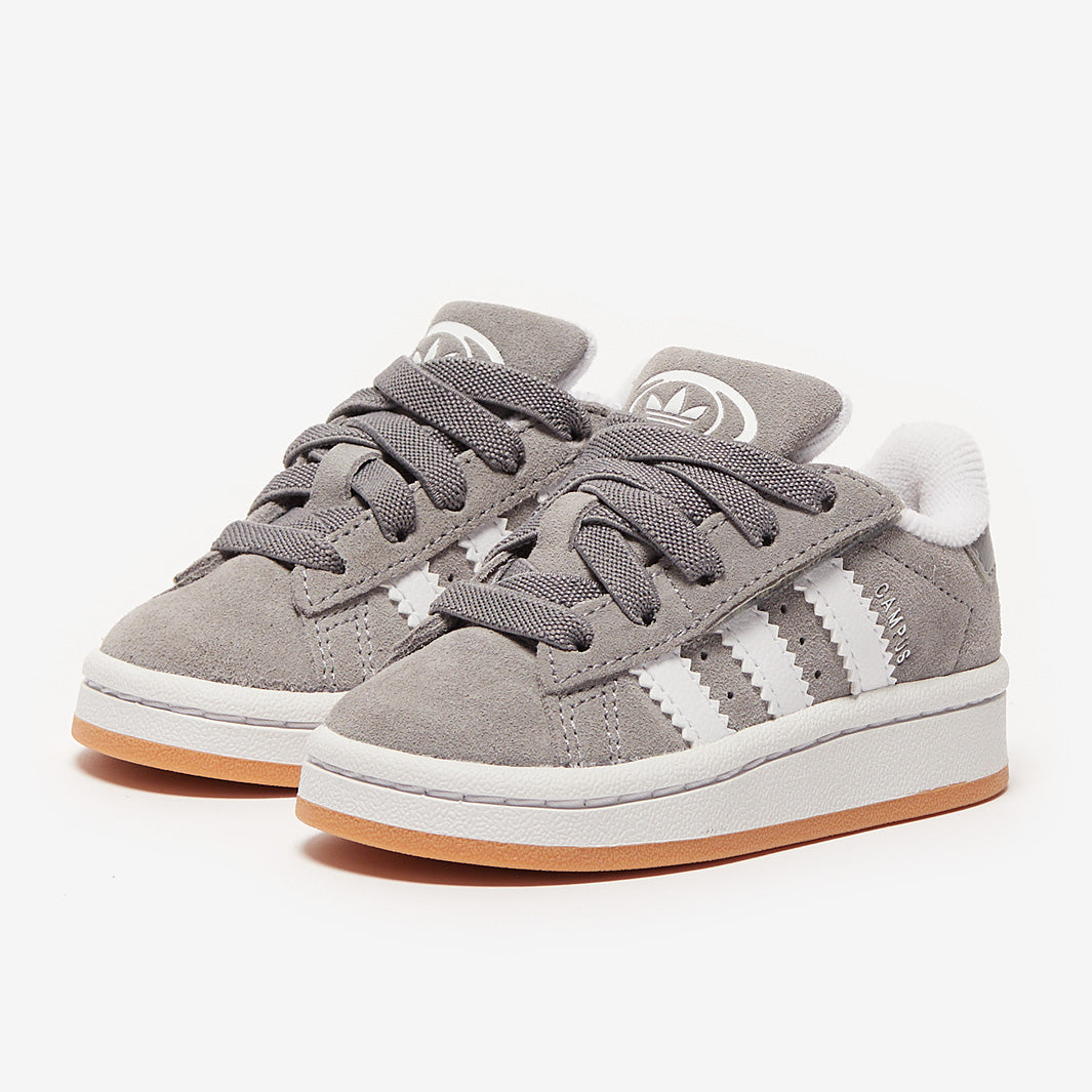 adidas gazelle silver green womens adidas Originals Infant Campus 00s (TD) - Grey Thunder/Footwear White/Gum 2  - Trainers