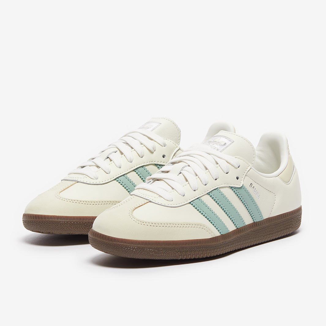 adidas gazelle silver green womens adidas Golf Originals Samba Spikeless Golf Shoes White/Green