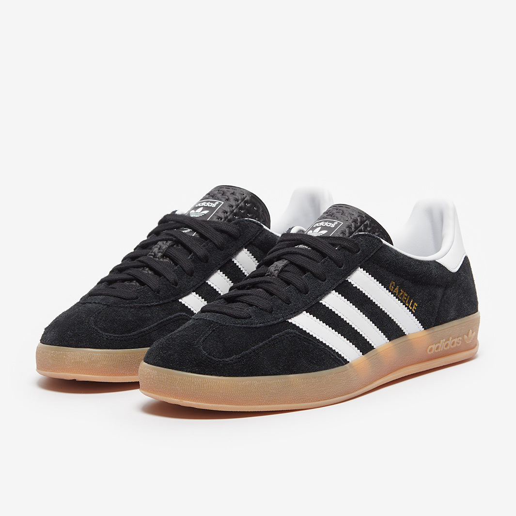 adidas Originals Gazelle Indoor - Core Black/Ftw White/Gum 2 - Trainers -  Mens Shoes