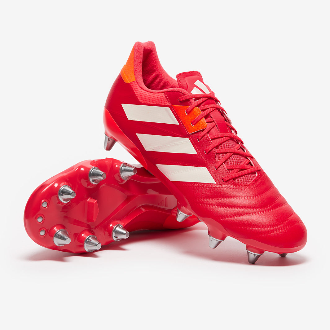 シューズ adidas Kakari RS Rugby Boots adidas Kakari RS SG - Lucid Red/Ftw White/Team Solar Orange