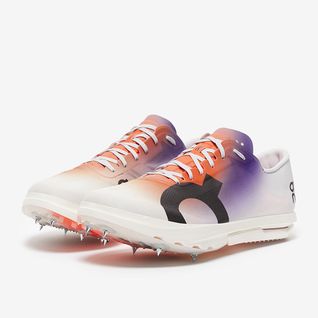 On Cloudspike Amplius - White/Flame - Mens Shoes