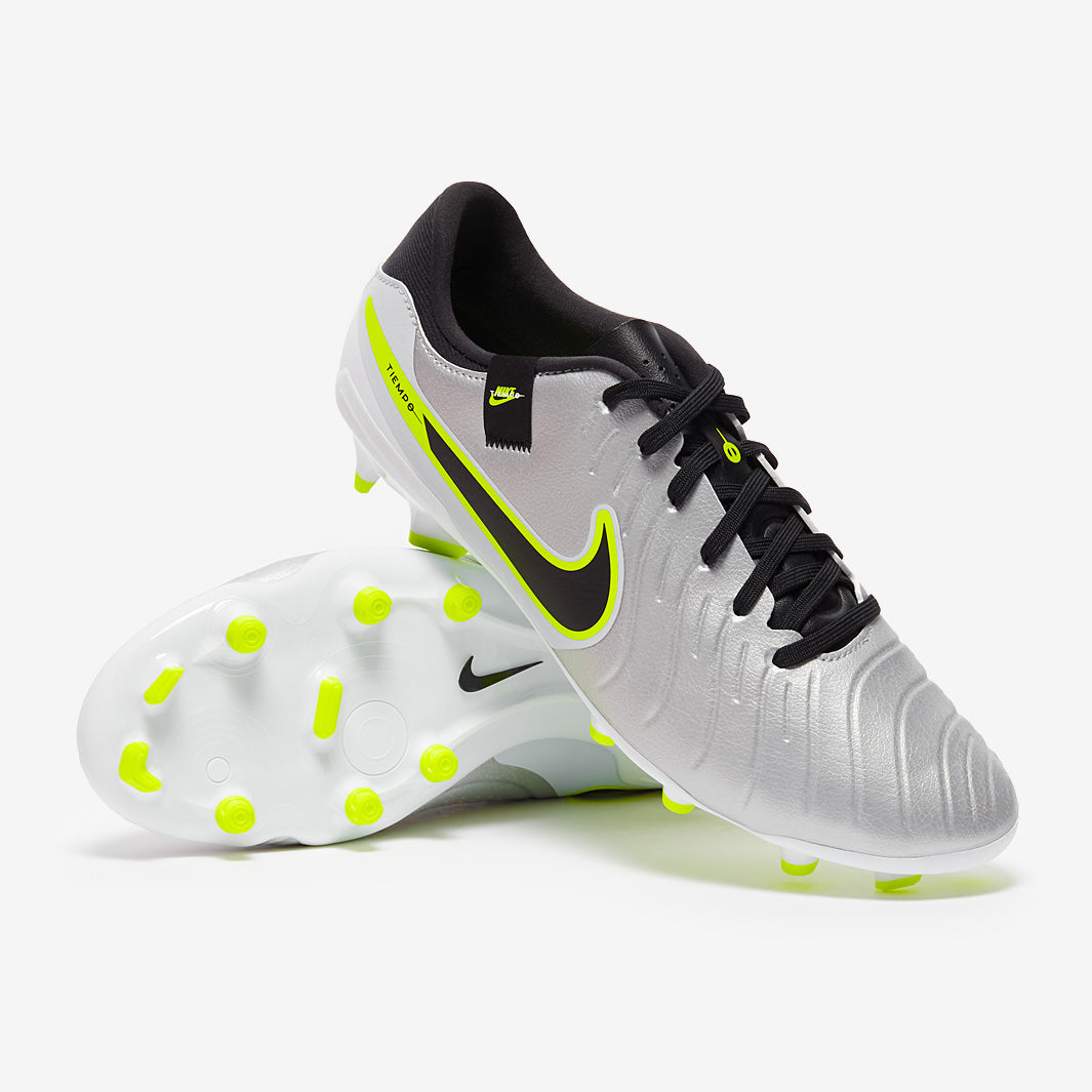 Nike Tiempo Legend X Academy Firm Ground/MG - Metallic Silver