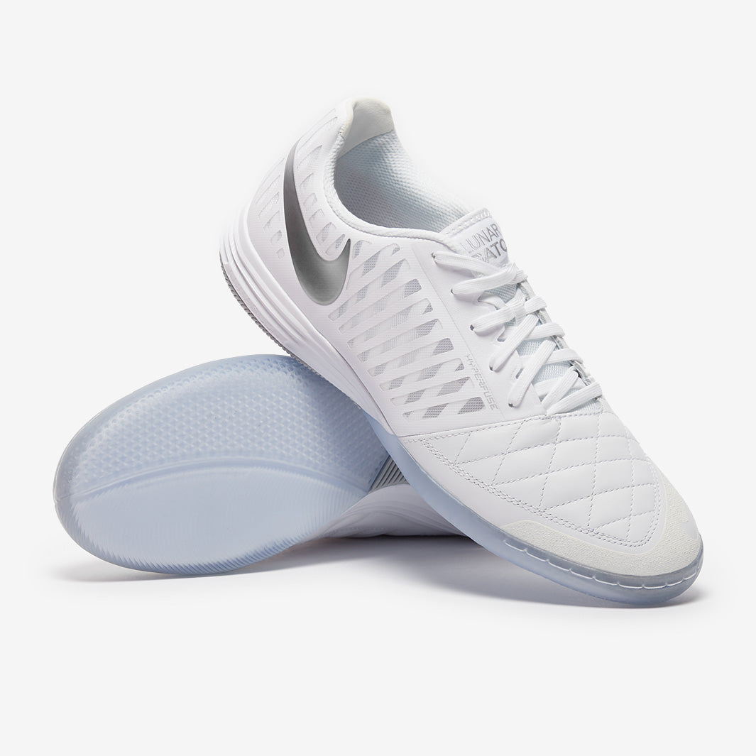NIKE LUNAR GATOⅡ ナイキ ルナガト2 Nike LunarGato II - White/Chrome - Adult Boots