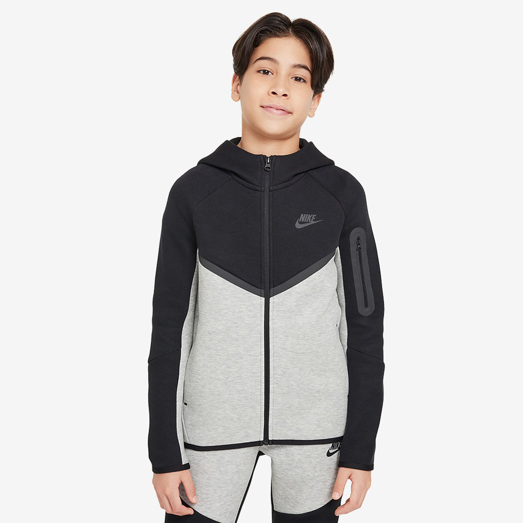 Nike Sportswear Older Kids Tech Fleece Full-Zip Top (8-15Y) - Dark