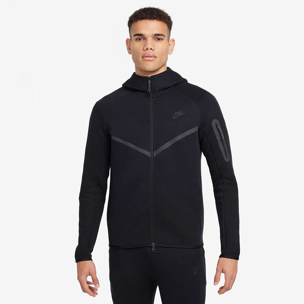 Nike Sportswear Tech Fleece Windrunner Full-Zip Hoodie - Black