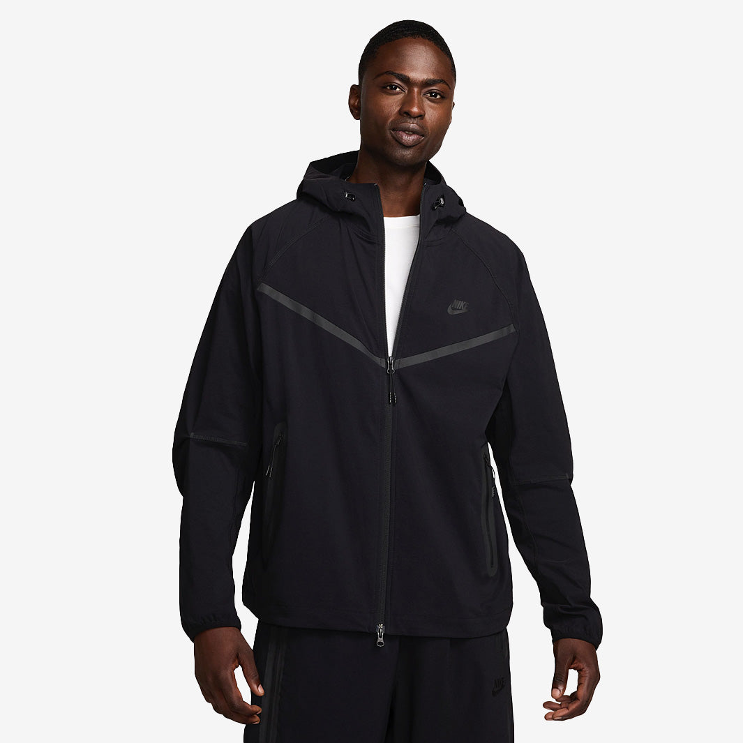 Nike Sportswear Tech Windrunner Woven Full-Zip Jacket - Black