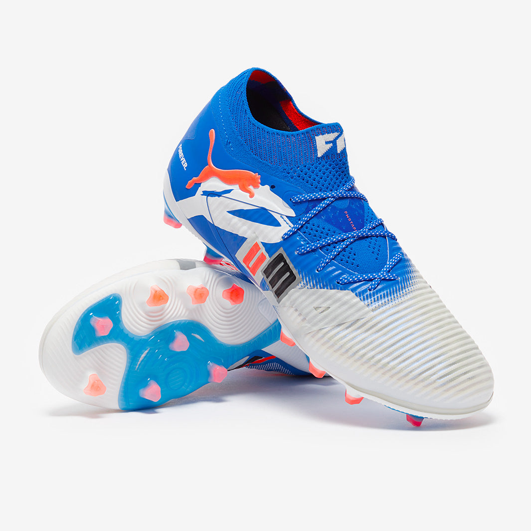 フューチャー8　ULTIMATE FOREVER AG Puma Future 8 Ultimate Forever AG - Puma White/Ultra Blue/Feather