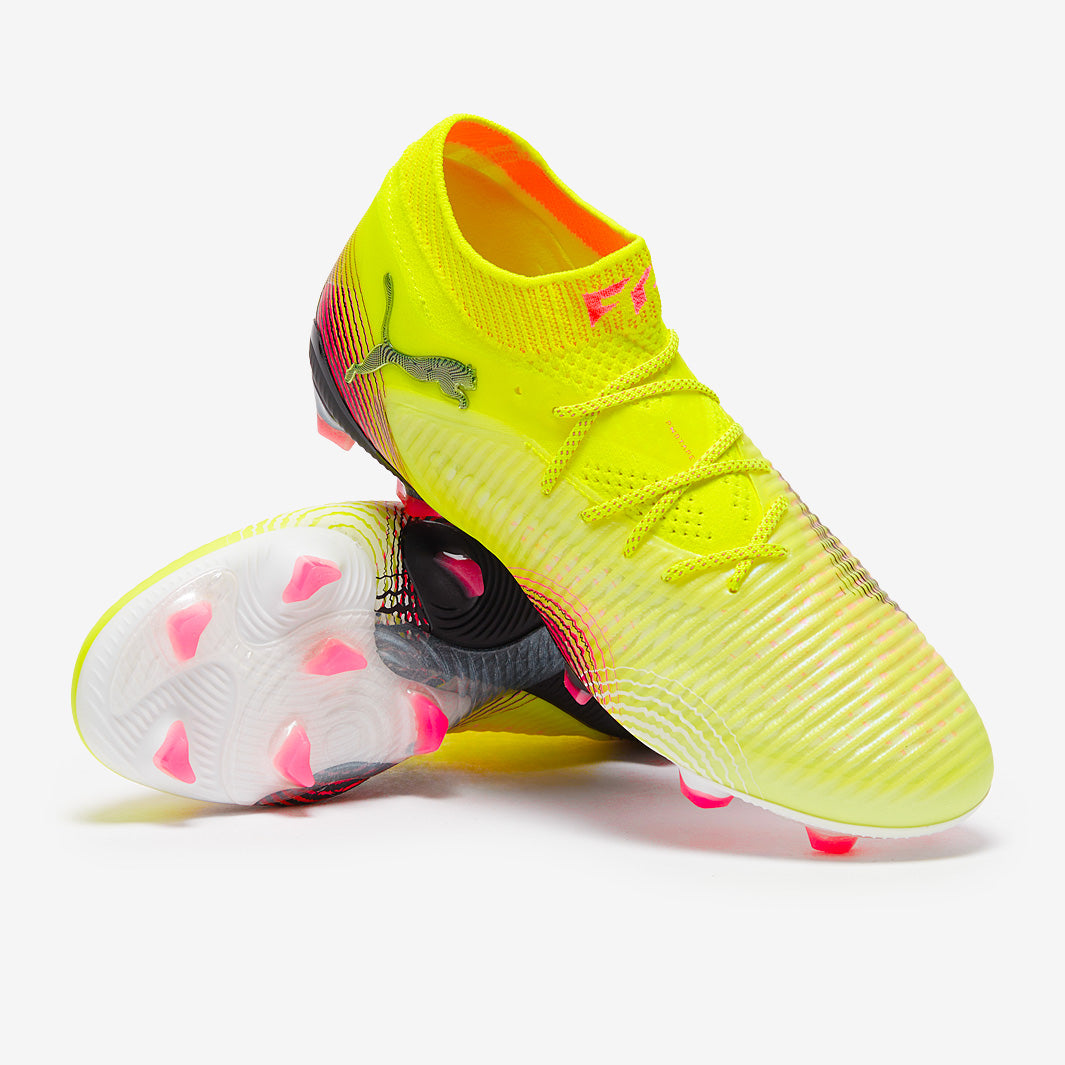 Puma Womens Future 8 Ultimate FG - Yellow Alert/Puma Black/Sun