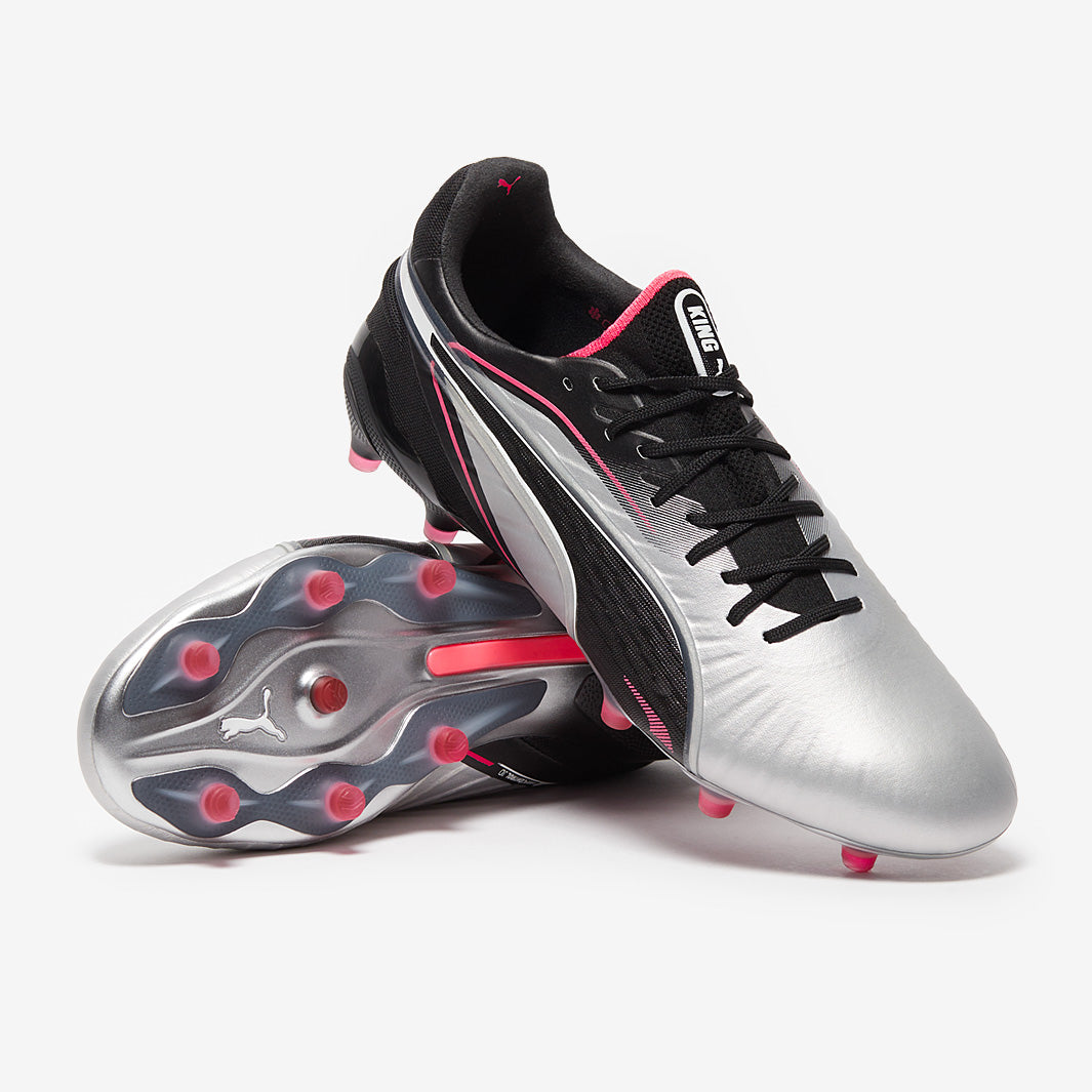 Puma King Ultimate FG/AG - Puma Silver/Puma Black/Sun Struck/Puma