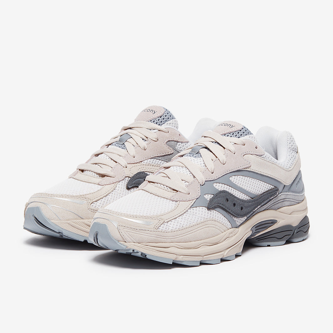 NEW SAUCONY unisex progrid omni 9 shoes in light grey/blue PROGRID OMNI 9 (LIGHT GREY/BLUE) – Active Athlete 88 main image 2