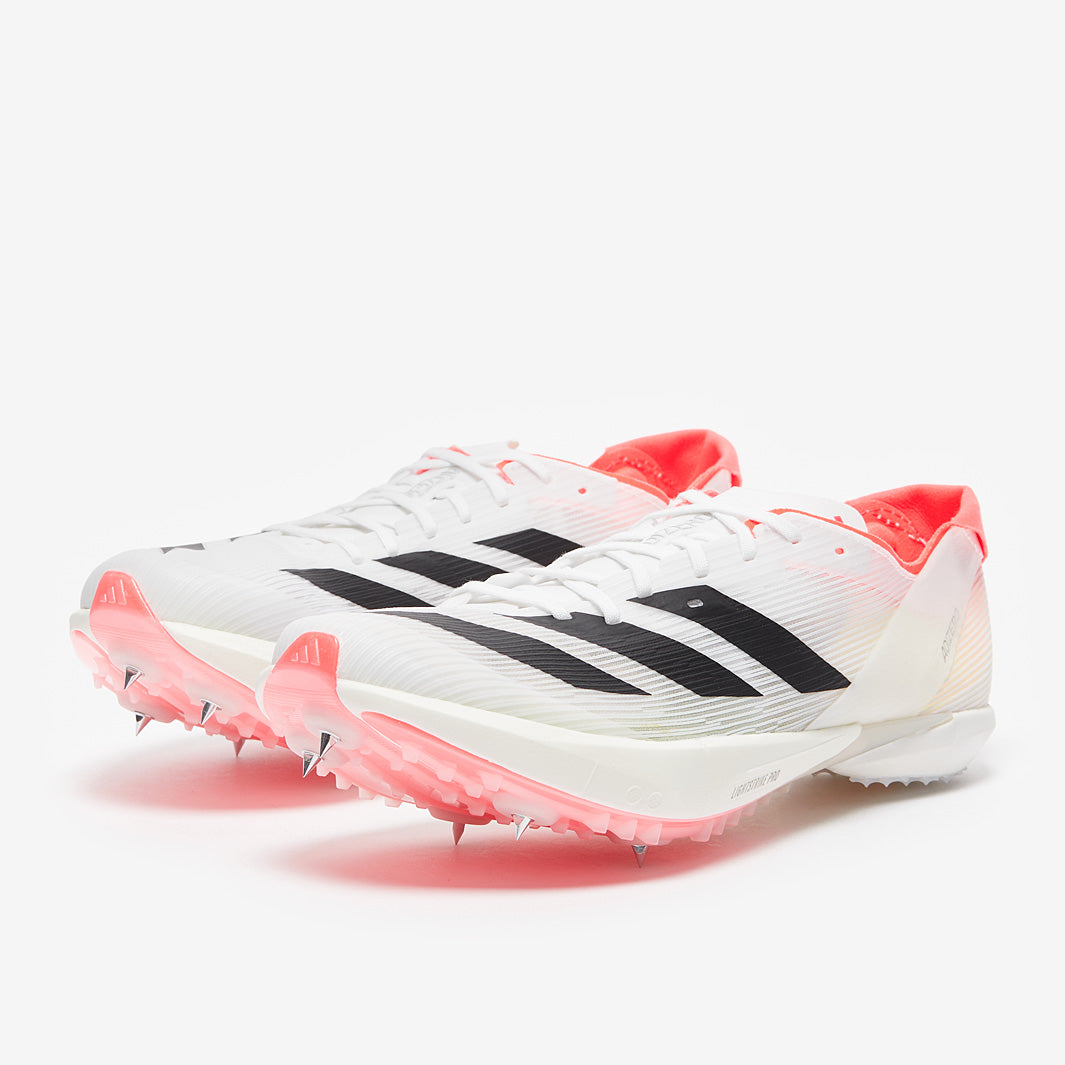 adidas adizero Ambition - Ftwr White/Core Black/Lucid Red - Mens Shoes