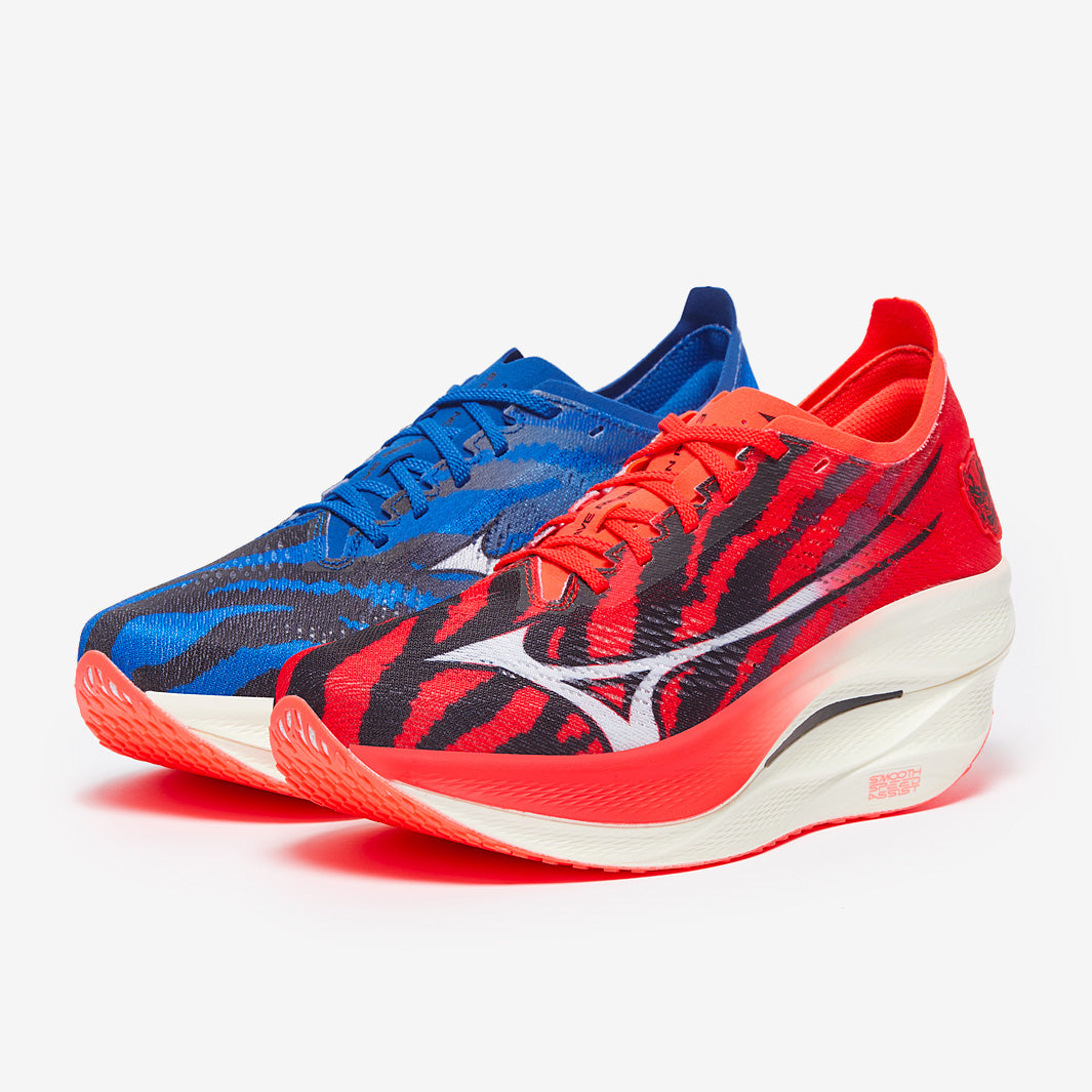 Mizuno Wave Rebellion Pro レッド/ブルー26.5 Mizuno Wave Rebellion Pro 3 - Mizuno Ignition Red/White/Baseball