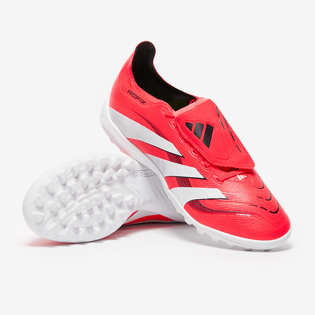 adidas Predator League Tongue Turf - Lucid Red/White/Black - Adult
