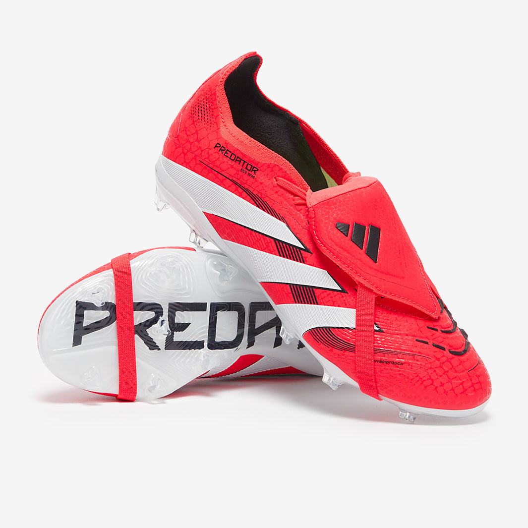  Predator ELITEサッカーシューズ レッド　AG adidas Kids Predator Elite Tongue Firm Ground - Lucid Red/White