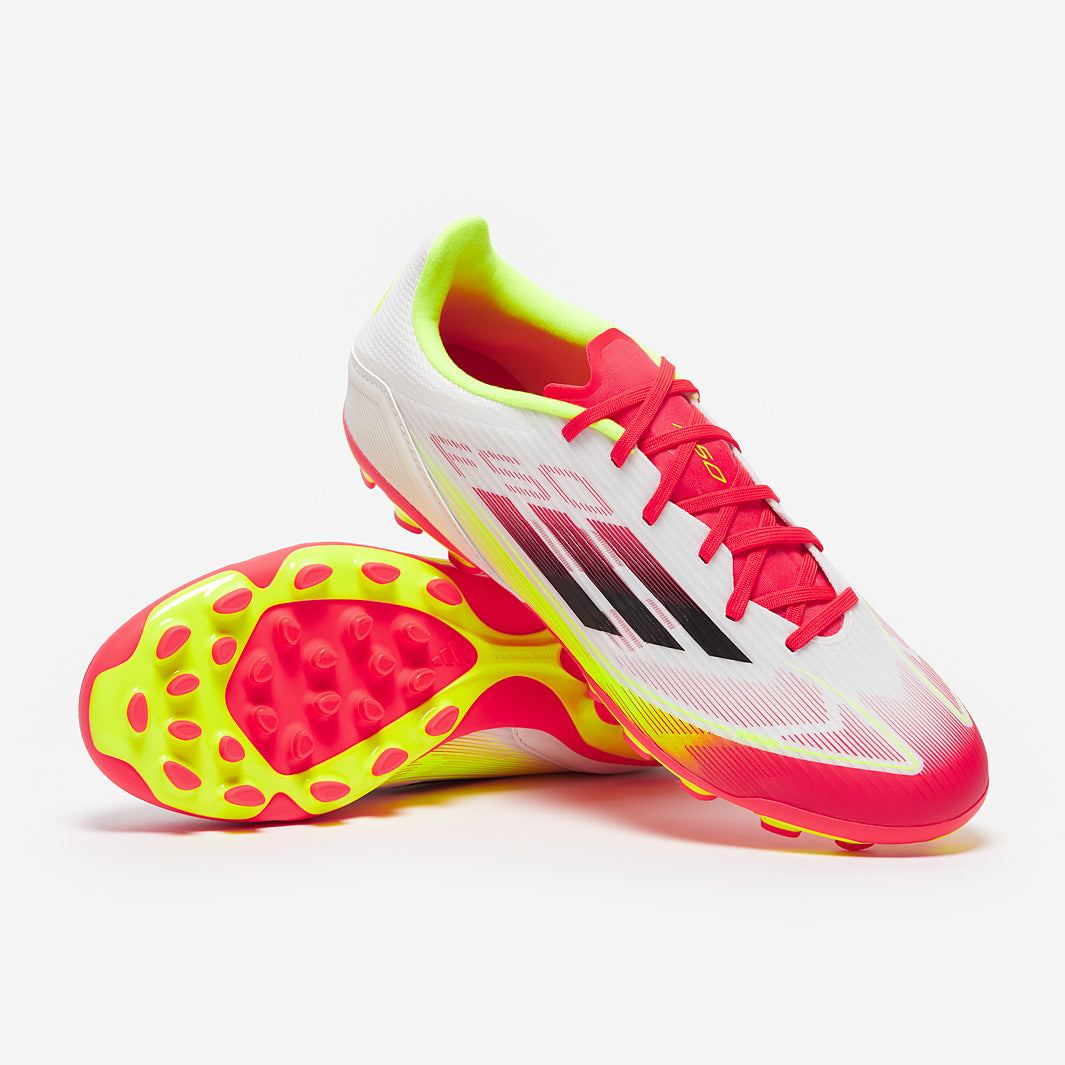 adidas F50 League Artificial Grass (2G/3G) - White/Black/Solar