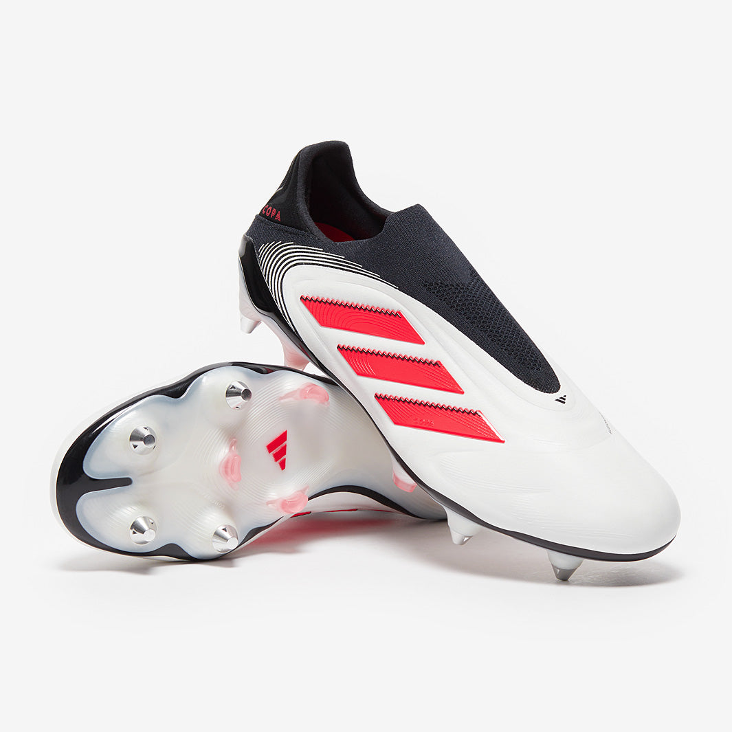 adidas Copa Pure III Elite Laceless Leather Soft Ground - White