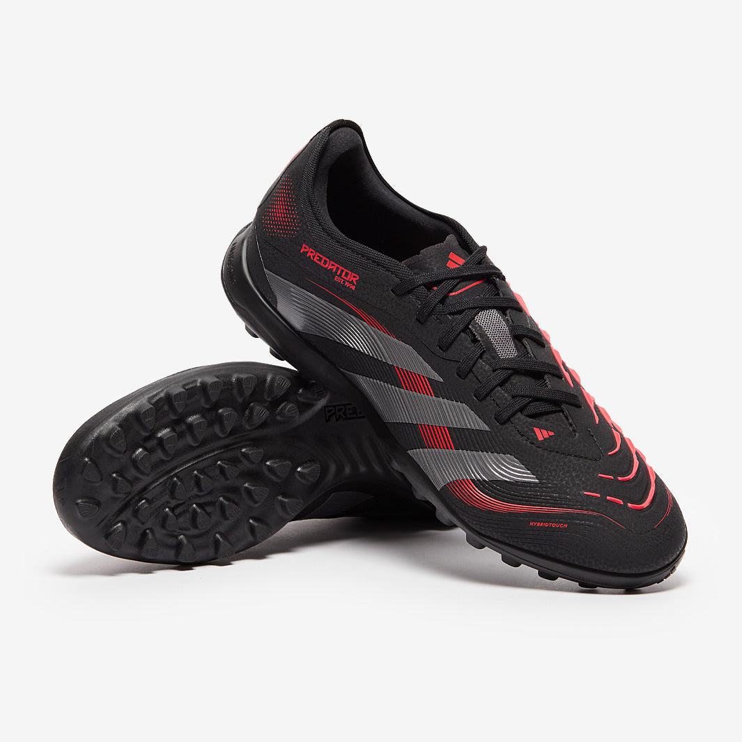 adidas Predator Pro Turf - Black/Grey Four/Lucid Red - Adult Boots