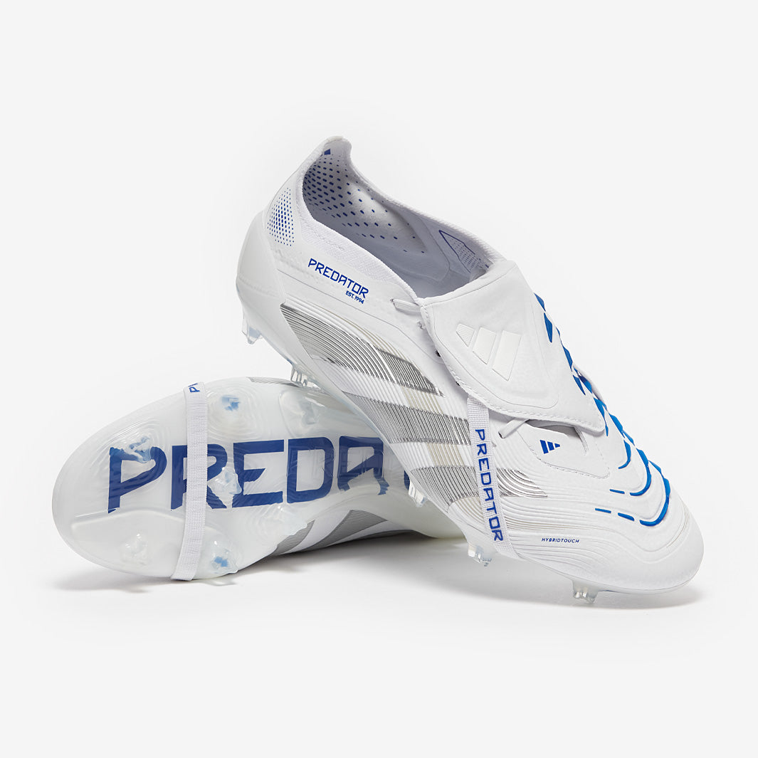 プレデター ELITE adidas Predator Elite Tongue Firm Ground - White/Silver Met