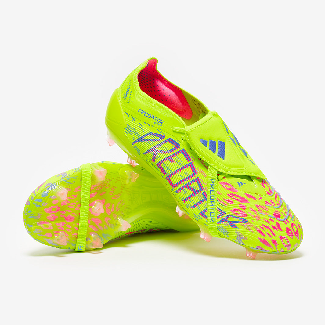 adidas Predator Elite Tongue Firm Ground - Lucid Lemon/Lucid Pink