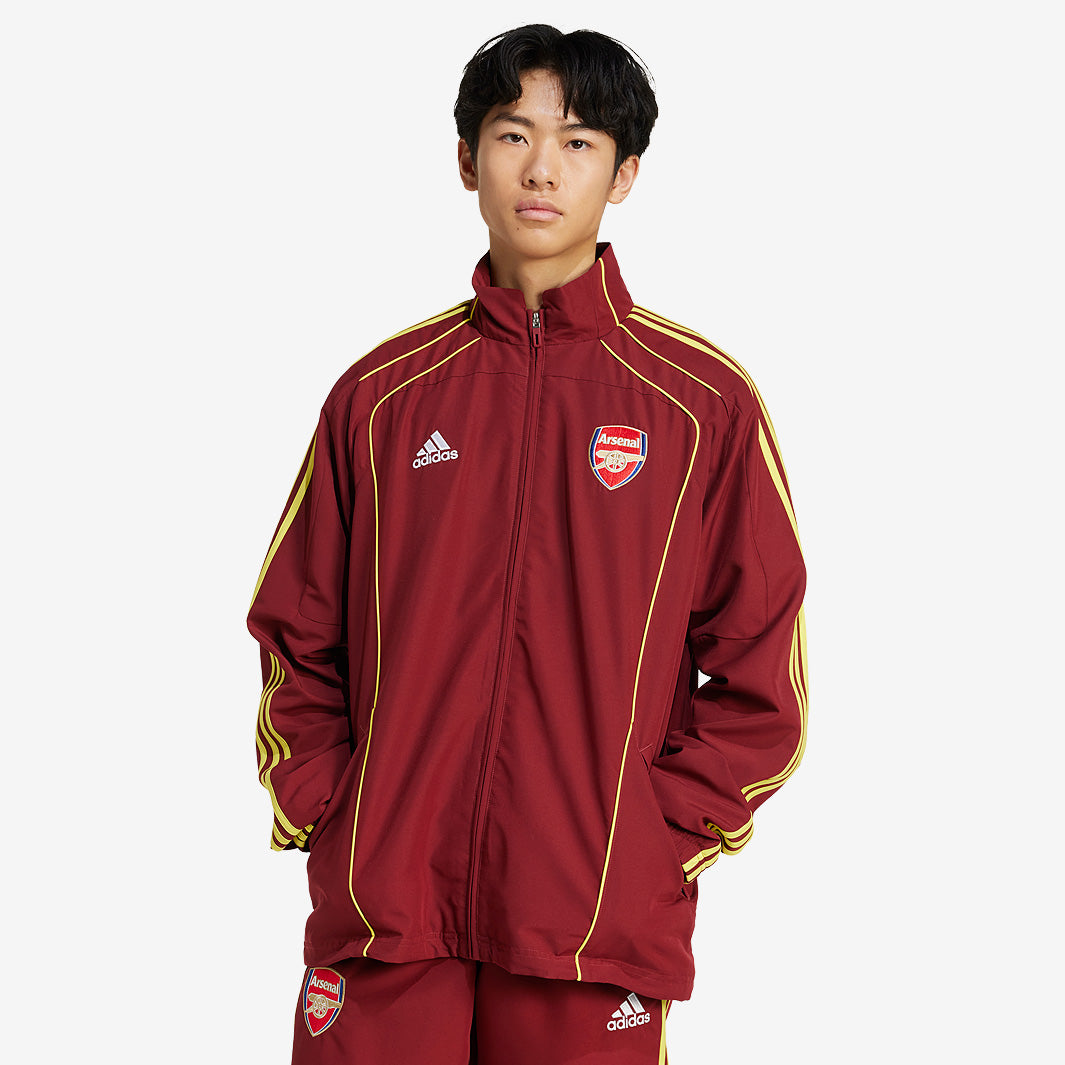 adidas Arsenal 24/25 UBP Track Top - Noble Maroon - Mens Replica