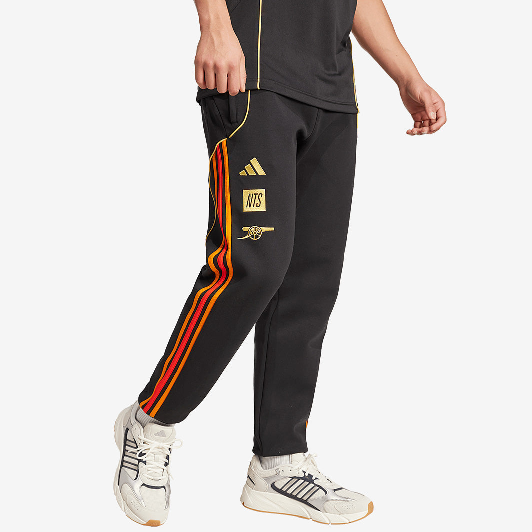 adidas Arsenal x NTS DoubleKnit Pants - Black - Mens Replica