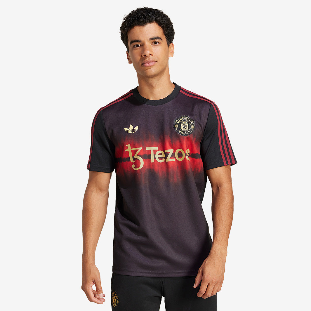 adidas Manchester United x CNY Shirt - Black - Mens Replica