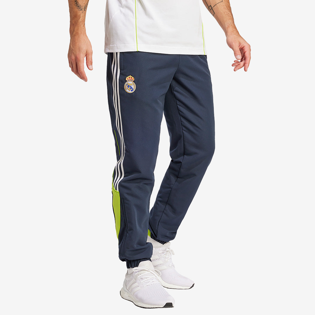 adidas Real Madrid Track Pants - Night Navy - Mens Replica